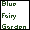 Blue Fairy Garden
